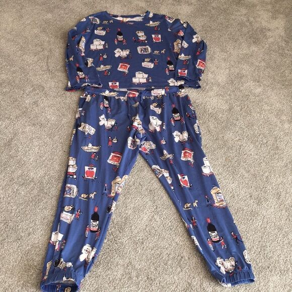 2 piece Costco Wholesale lover pajama lounge wear set shirt and pants combo XXL - Picture 2 of 9